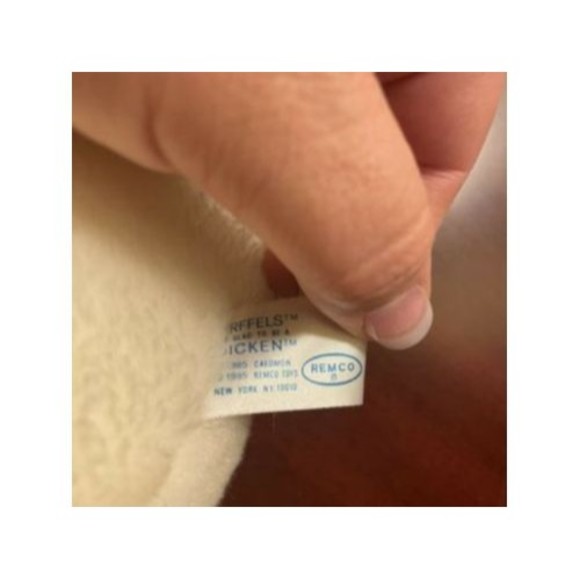 VERY RARE VTG 80s Remco Firffels Dicken 1985 Part Dog Chicken Plush Stuffed - Picture 9 of 12